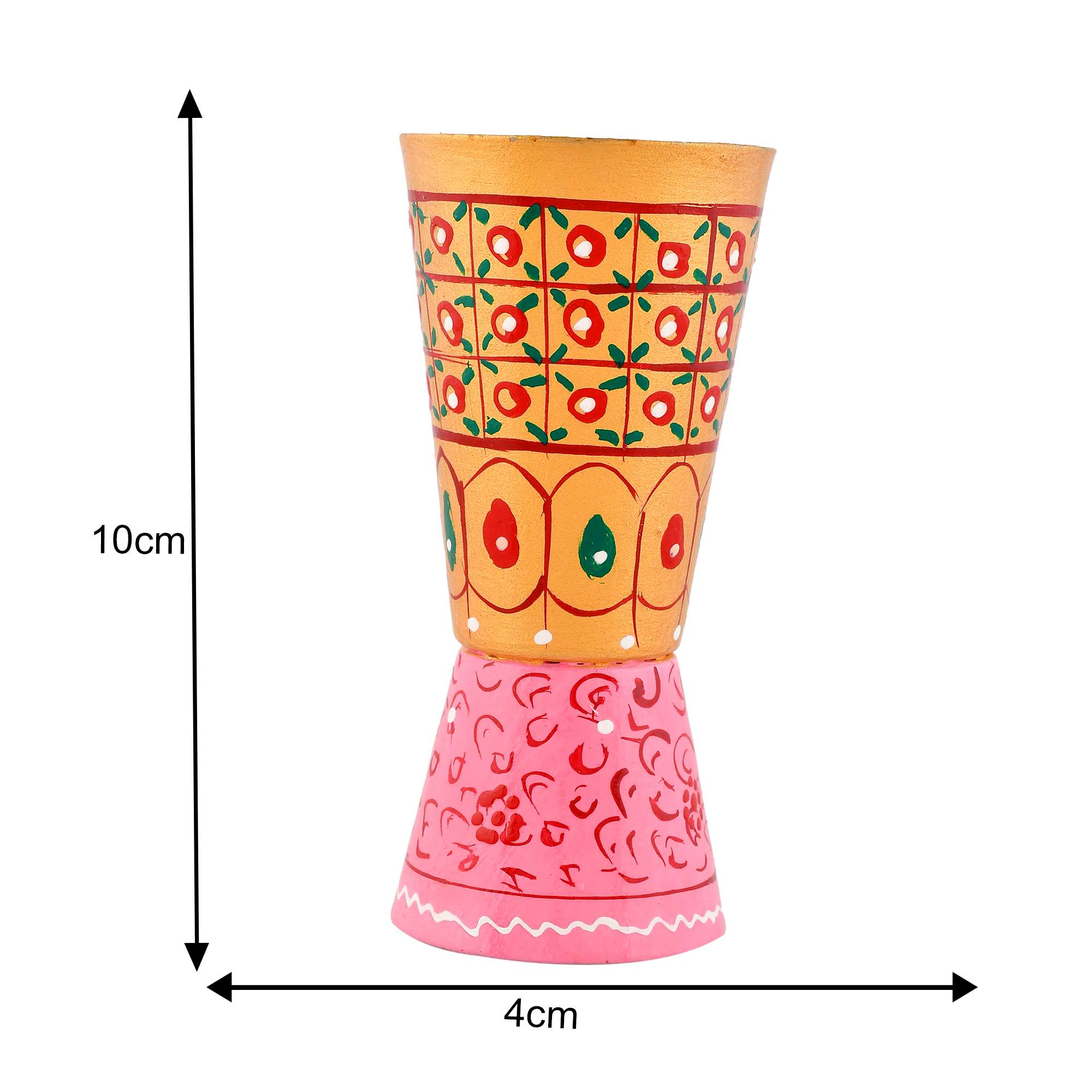 Modern Decorative Aluminum Glass Accent Piece | Multicolor Tabletop Showpiece for Home Décor, Living Room & Office - Image 4