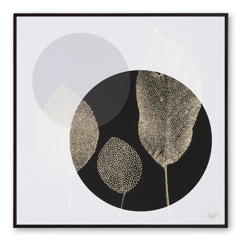 Golden Embossed Wall Painting For Home Decoration, Paintings for Living Room, Modern Art Wall Painting, For Home Decor