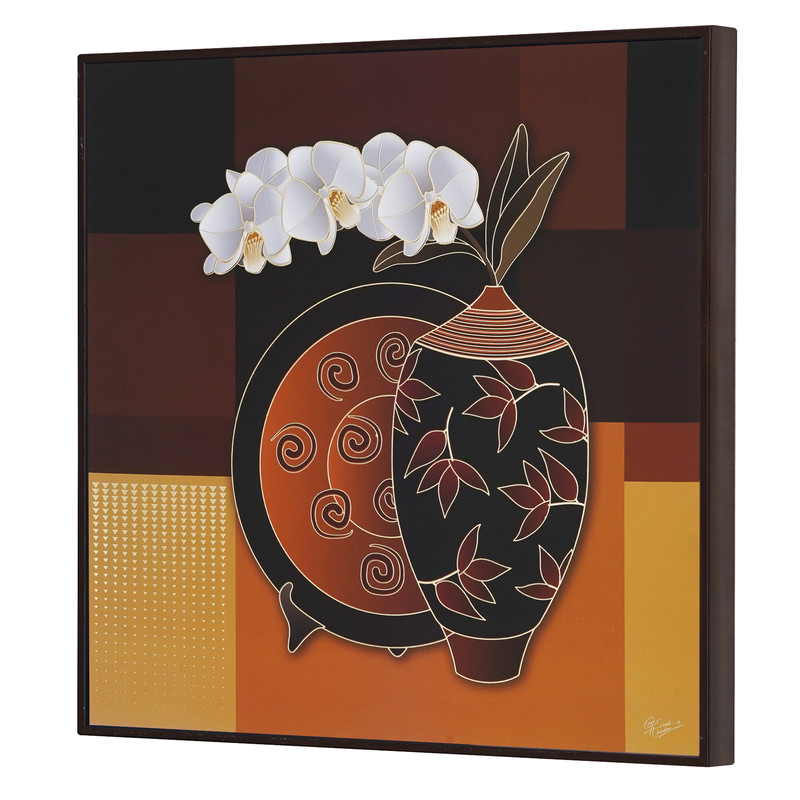 Golden Embossed Wall Painting For Home Decoration, Paintings for Living Room, Modern Art Wall Painting, For Home Decor - Image 2