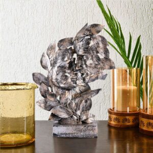 Romentic Love Couple Face Statue brown Showpiece for Home Decor in Showpieces & Figurine table Decorations Items