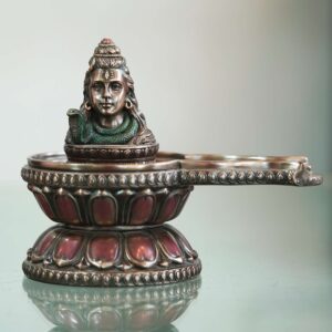 Handcrafted Bronze Shiv Ling Statue Idol | Spiritual Showpiece for Home, Temple & Gift