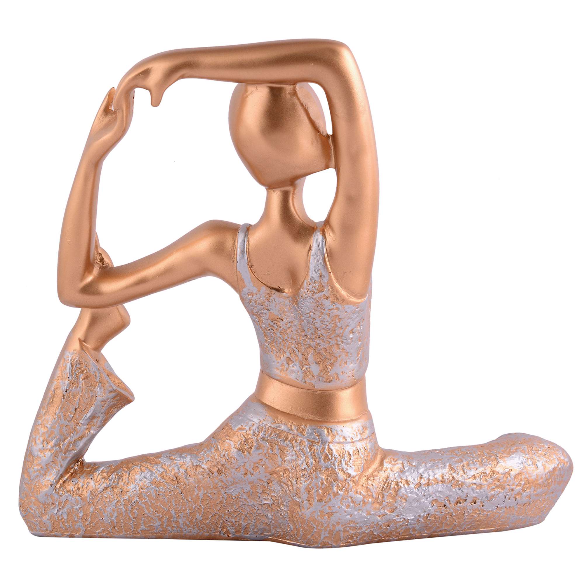 Handcrafted Yoga Posture Idol | Unique Spiritual Gift (Golden Finish) for Home Décor & Wellness - Image 4