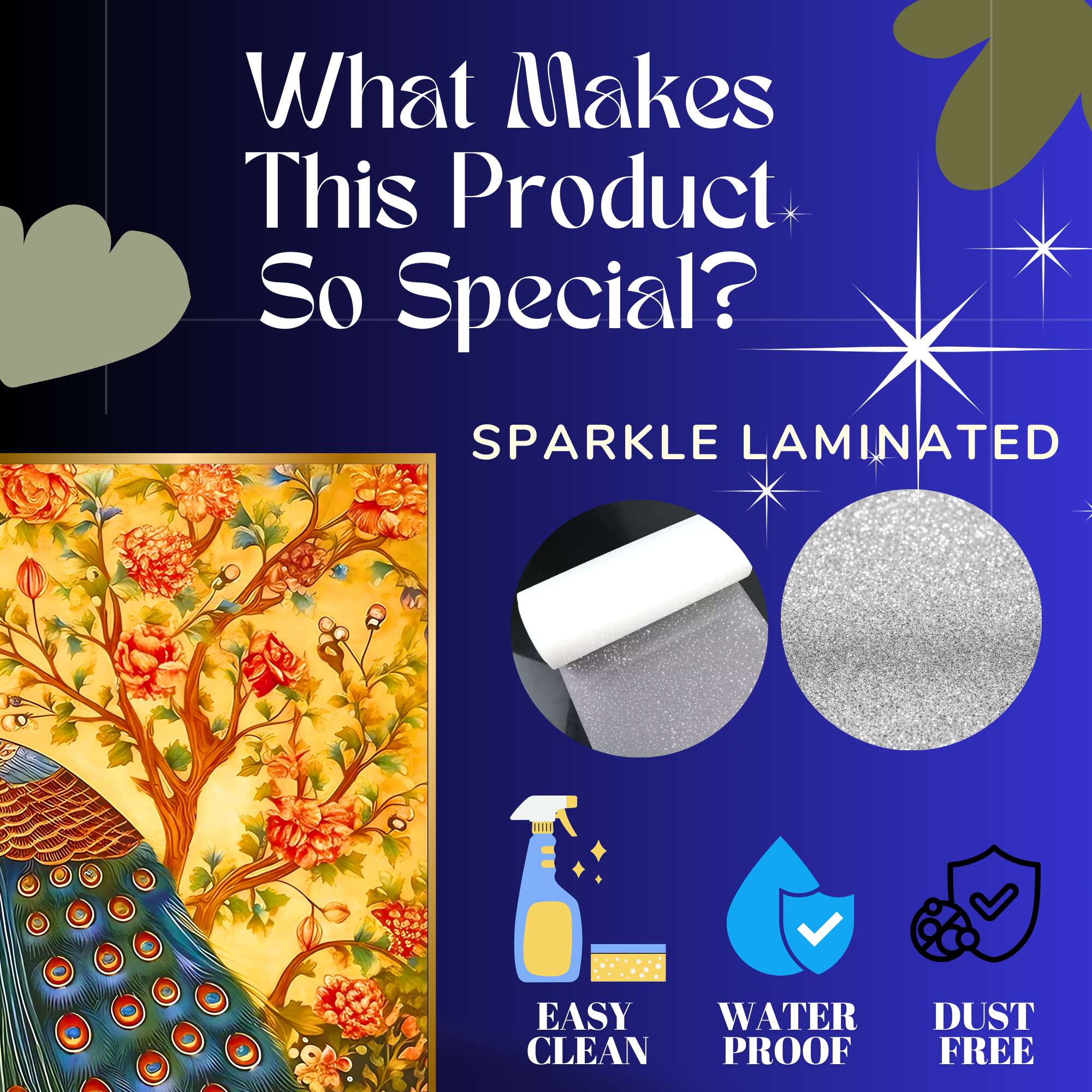 Set of Four Wall Paintings for Wall Decoration Golden Framed Wall Paintings for Living Room & Bedroom Wall Art for Home Decoration & Office Wall Décor (13x10 inch CH-GD4-6) - Image 4