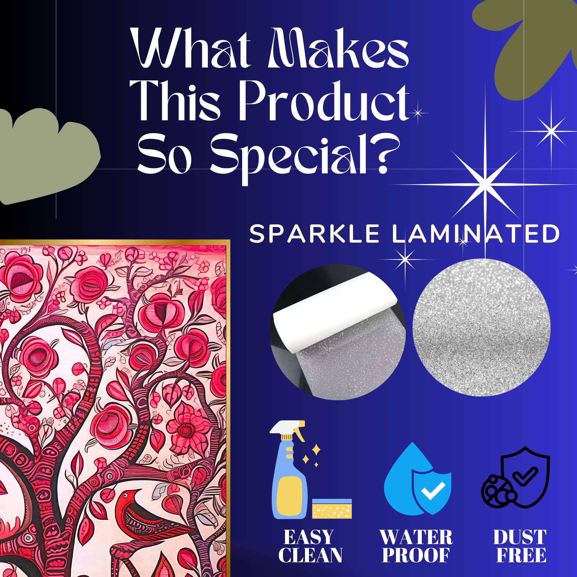 Set of Four Wall Paintings for Wall Decoration Golden Framed Wall Paintings for Living Room & Bedroom Wall Art for Home Decoration & Office Wall Décor (13x10 inch CH-GD4-4) - Image 4